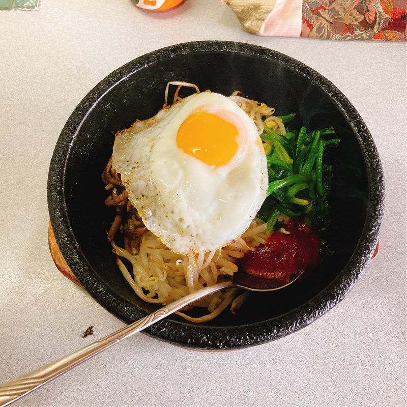 石焼き野菜ビピンパァ(韓国家庭料理 ソウル家 （ソウルヤ）)