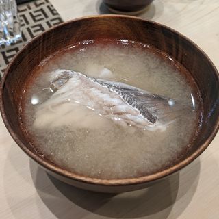 あら汁(鮨治)