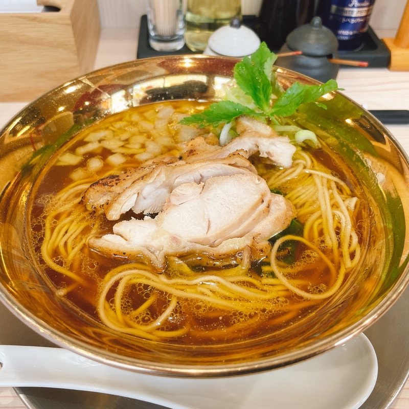 名古屋コーチンのラーメン(ラーメン専科 竹末食堂)