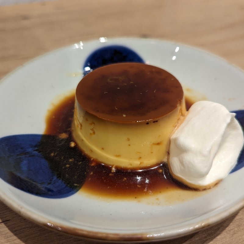 手づくり三鷹プリン(四歩)