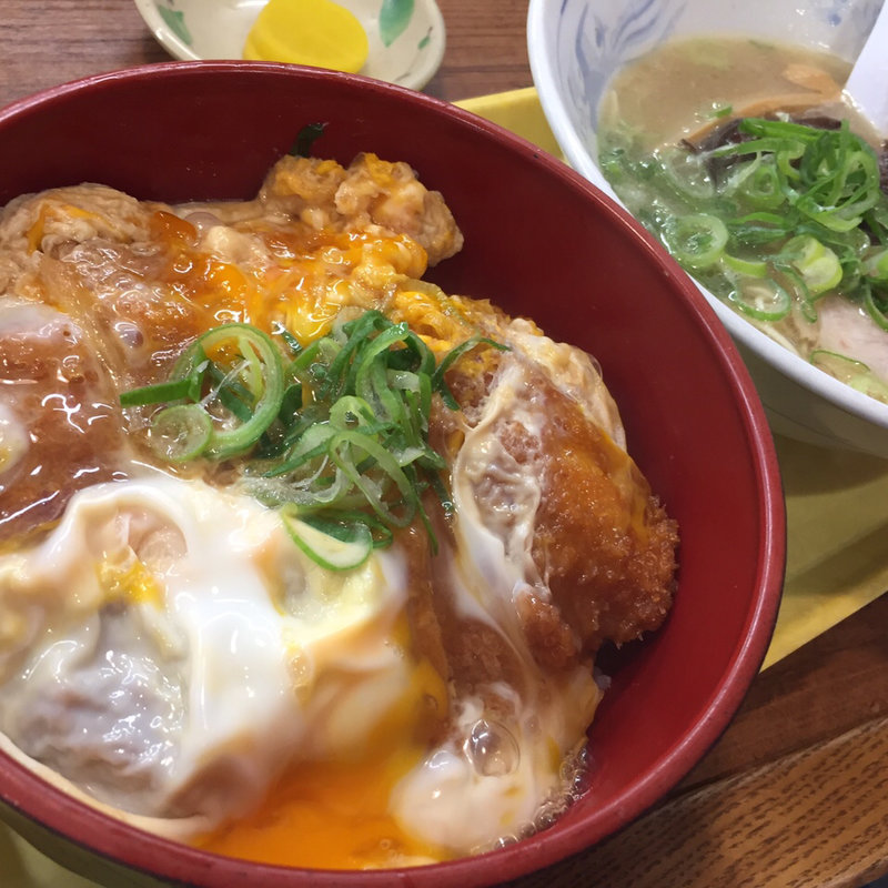 カツ丼(ミニラーメンとのセット)(ラーメン大将 )