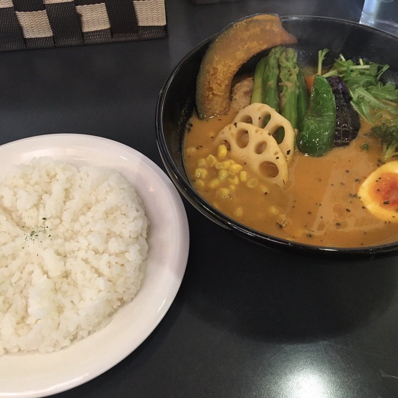 ハンバーグ野菜カリー(スープカリーSHAKA 労災病院前店 )