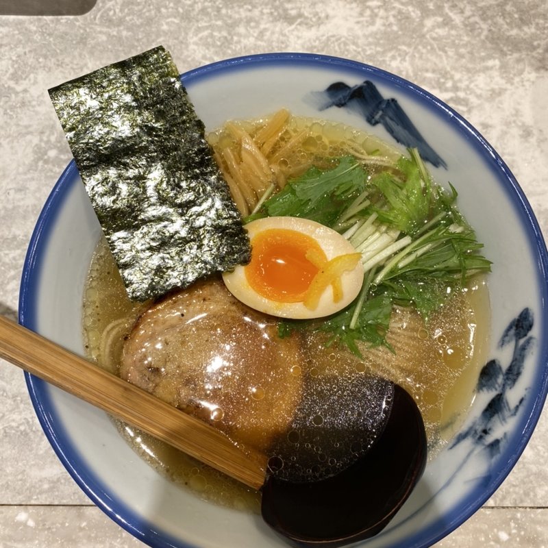 塩ラーメン(AFURI 横浜ランドマークタワー)