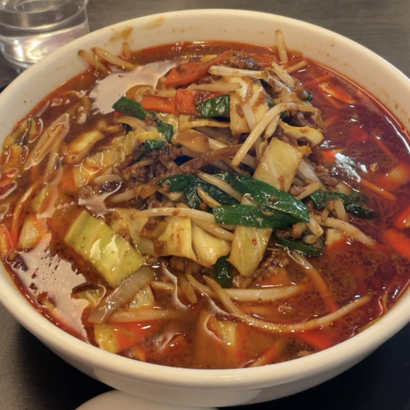 旨辛肉みそ野菜ラーメン(中華料理50番)