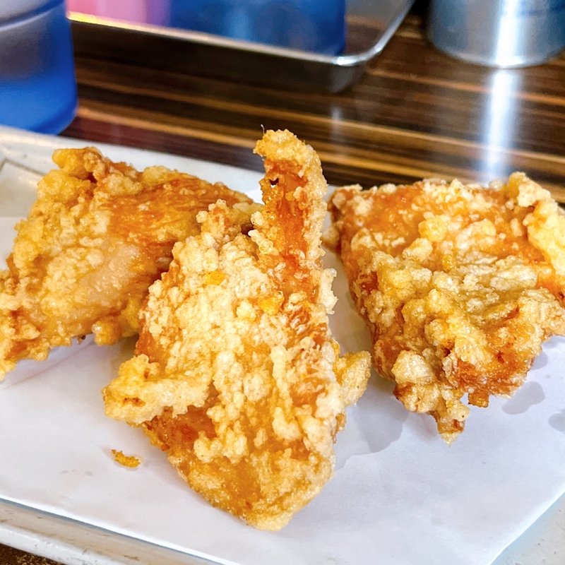 カラアゲハーフ(3個)(ラーメン人生JET （ラーメン人生ジェット）)