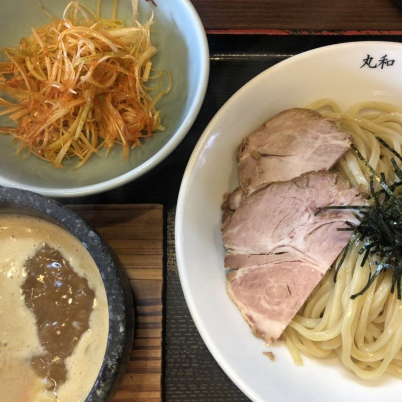 ハーフミックスつけ麺(つけ麺丸和 春田本店)