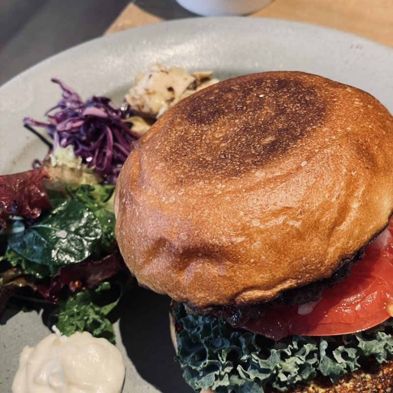 ハンバーガー(オニバスコーヒー 自由が丘店)