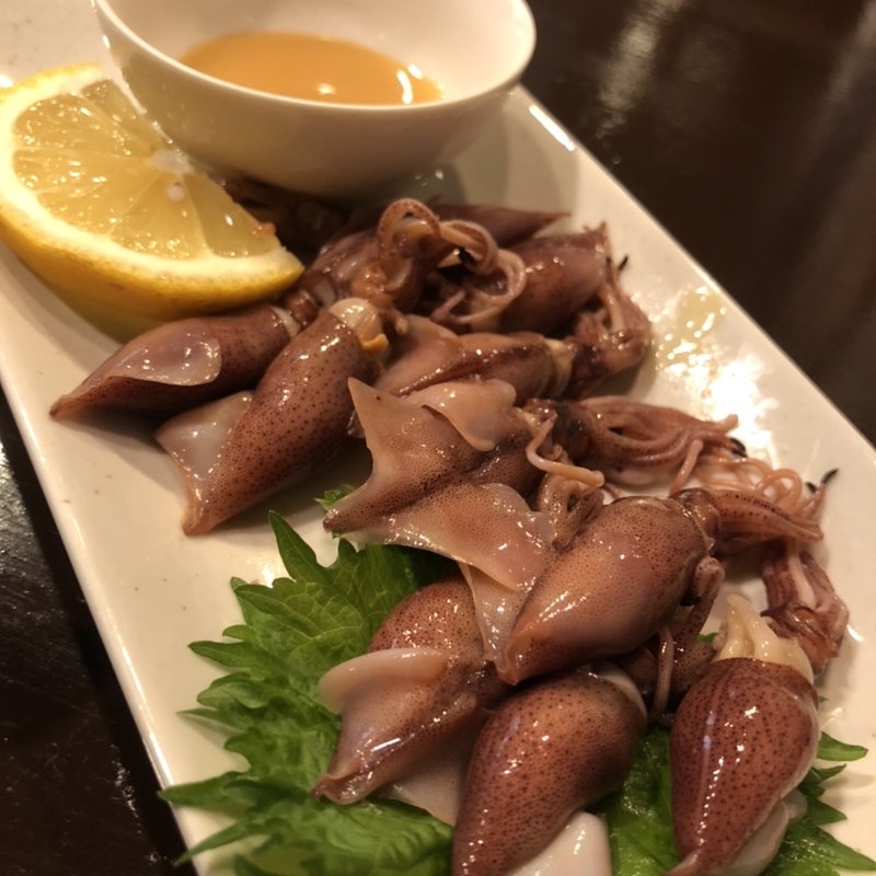 ホタルイカ酢みそ(酔ってこ屋 恒幸)