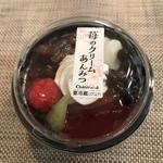 苺のクリームあんみつ(シャトレーゼ イトーヨーカドー武蔵小杉駅前店)