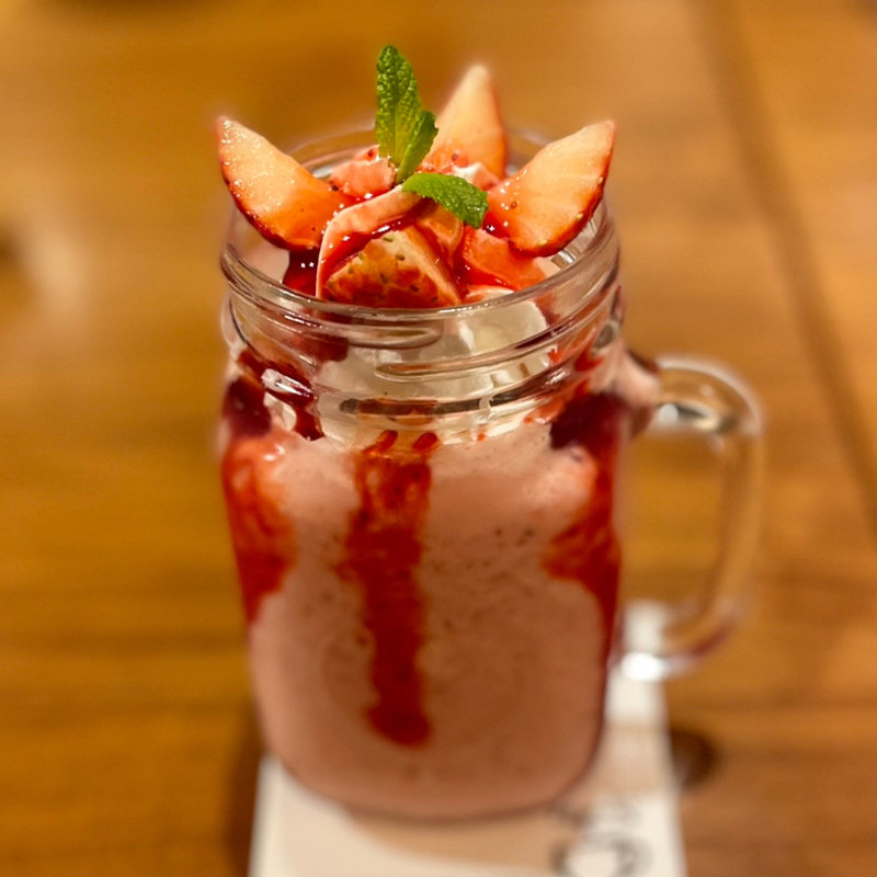 いちごのスムージー(むさしの森珈琲 朝霞本町店)