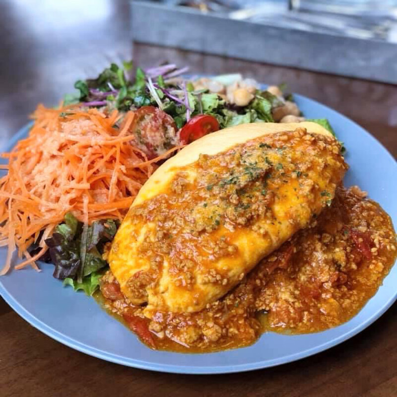 東京オムレツ日替わりソース(SUNDOWNER TOKYO OMURETSU)