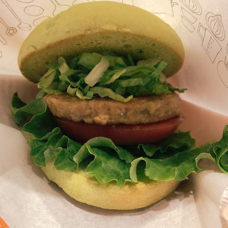 グリーンバーガー テリマヨソース(モスバーガー 水道橋西通り店)