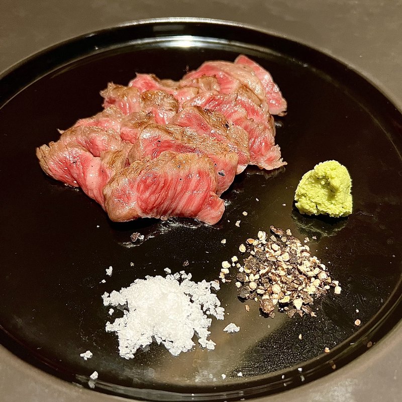 炭火焼き仙台牛ミスジ(南渋谷 なみの上)