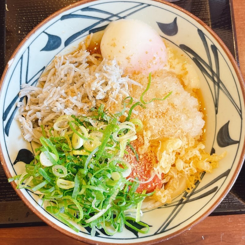 明太しらすぶっかけ(丸亀製麺 神田小川町 )