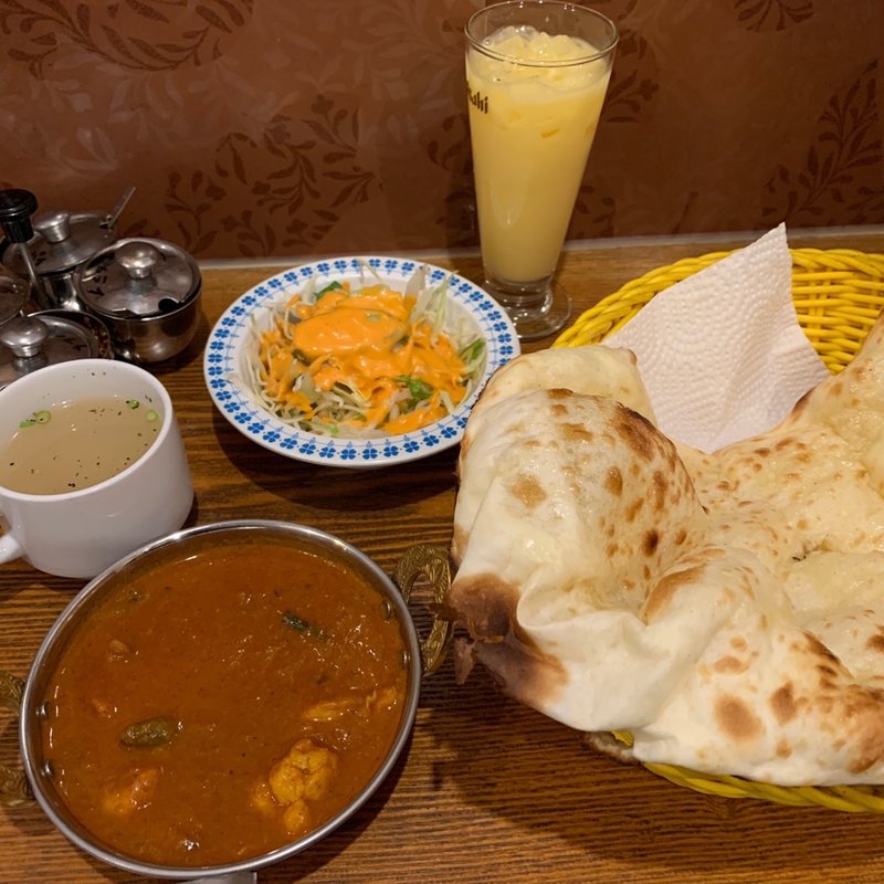 日替り(アスパラとジャガイモのチキンカレー(DEVI 大治店)