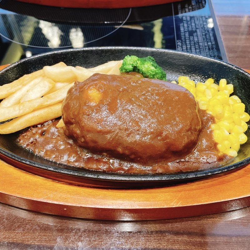 万世キングハンバーグランチ(肉の万世 小金井店)