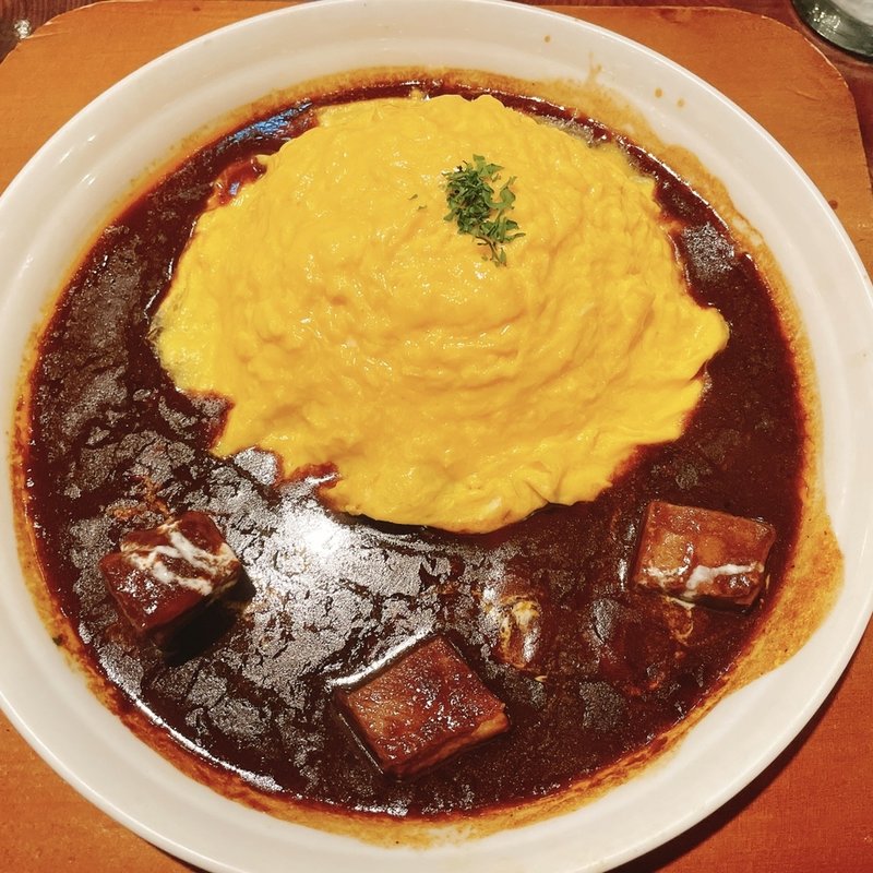 ビーフシチューオムライスドリア(星乃珈琲店 ららぽーと立川立飛店)