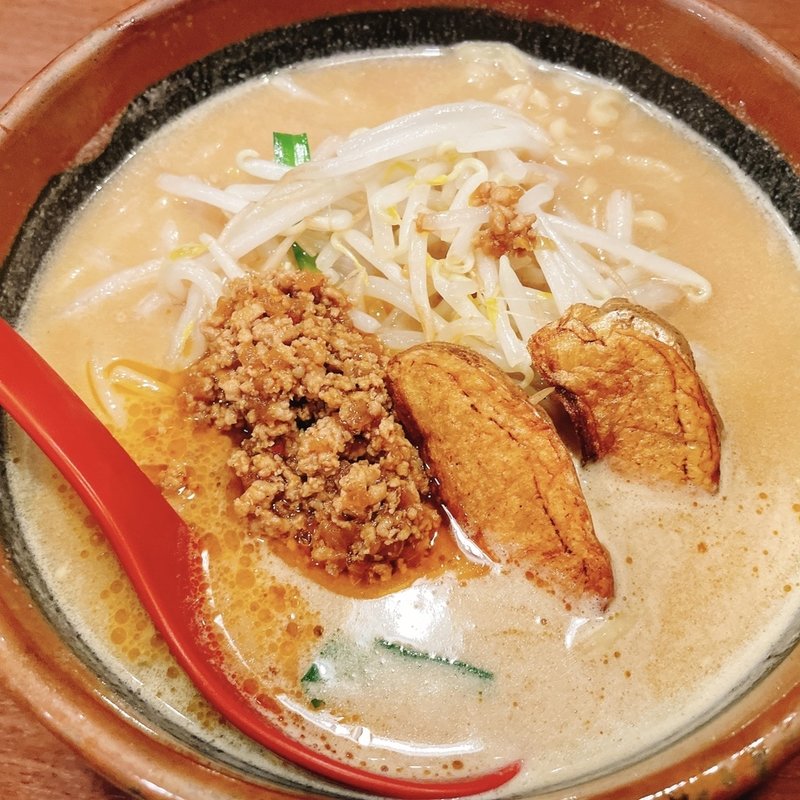 北海道味噌らーめん(麵場 田所商店 熊谷銀座店)