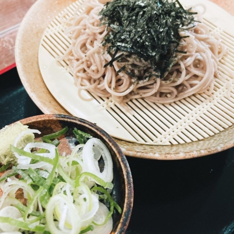 ざるそば(えきめんや/えき缶酒場 黄金町店)