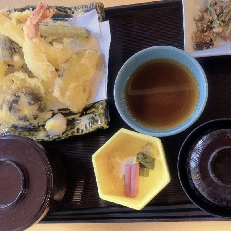 てんぷら定食(和食だいにんぐ川霧)