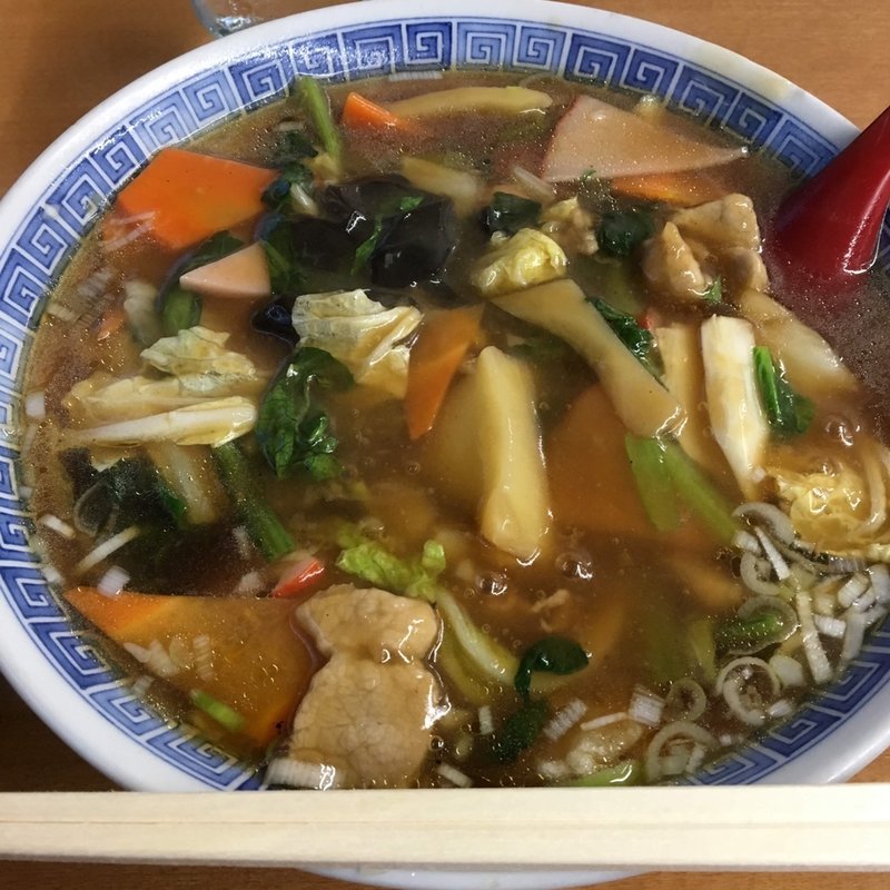 うま煮そば(ラーメンＳｕｎＱ ２号店)