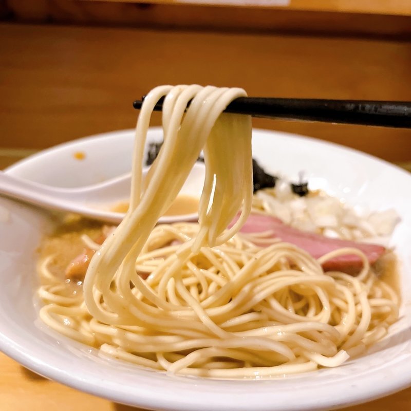 荒炊き煮干しラーメン(平八)