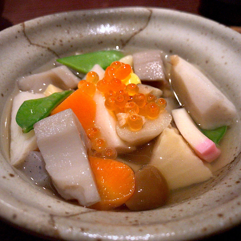 新潟名物のっぺ(いかの墨 )