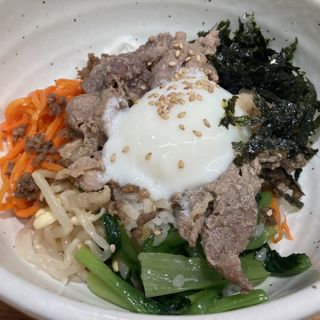 野菜たっぷりヘルシーピビンパセット(吾照里　東京駅八重洲地下街店)