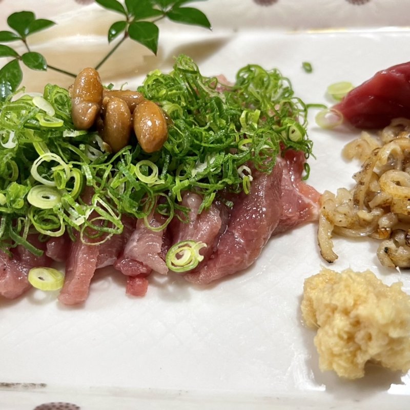 鳥刺し(さつま味 （さつまあじ）)