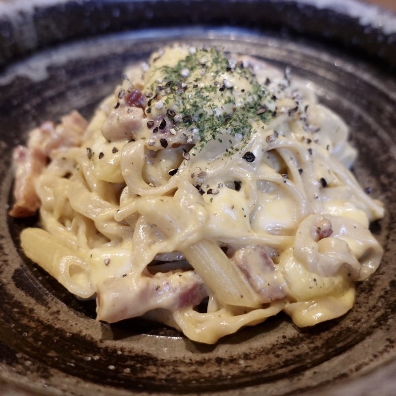 ゲグルンツェベーコンのカルボナーラ(イル・ソーニョ)