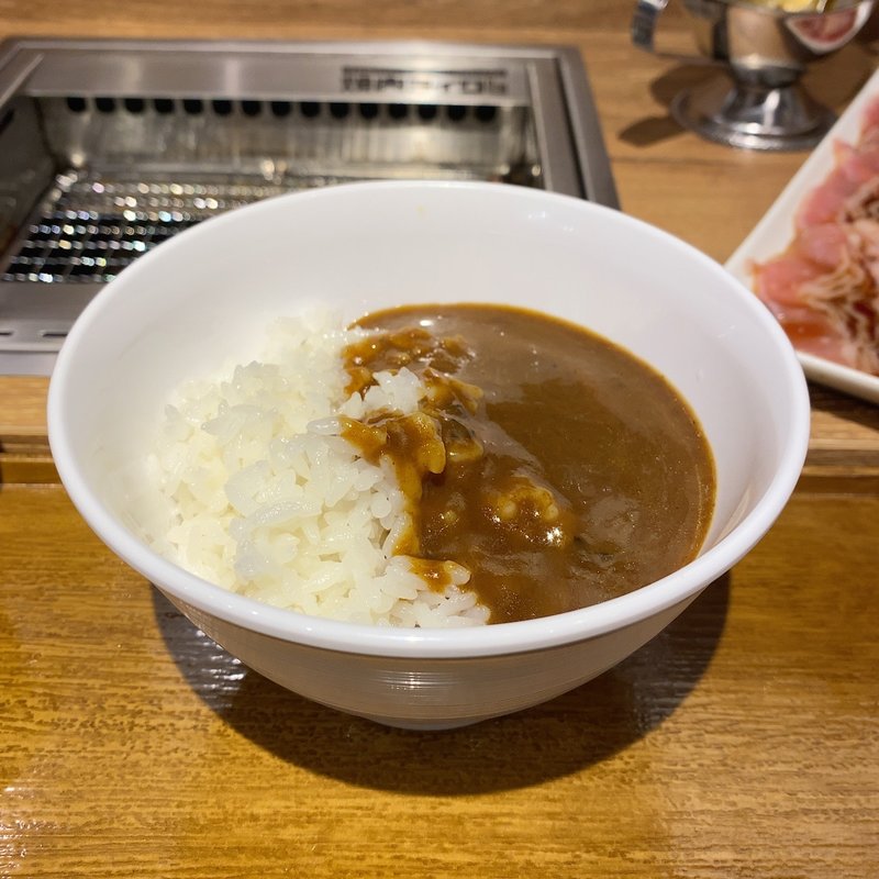 ちょい足しカレー(焼肉ライク 名古屋新幹線口店)