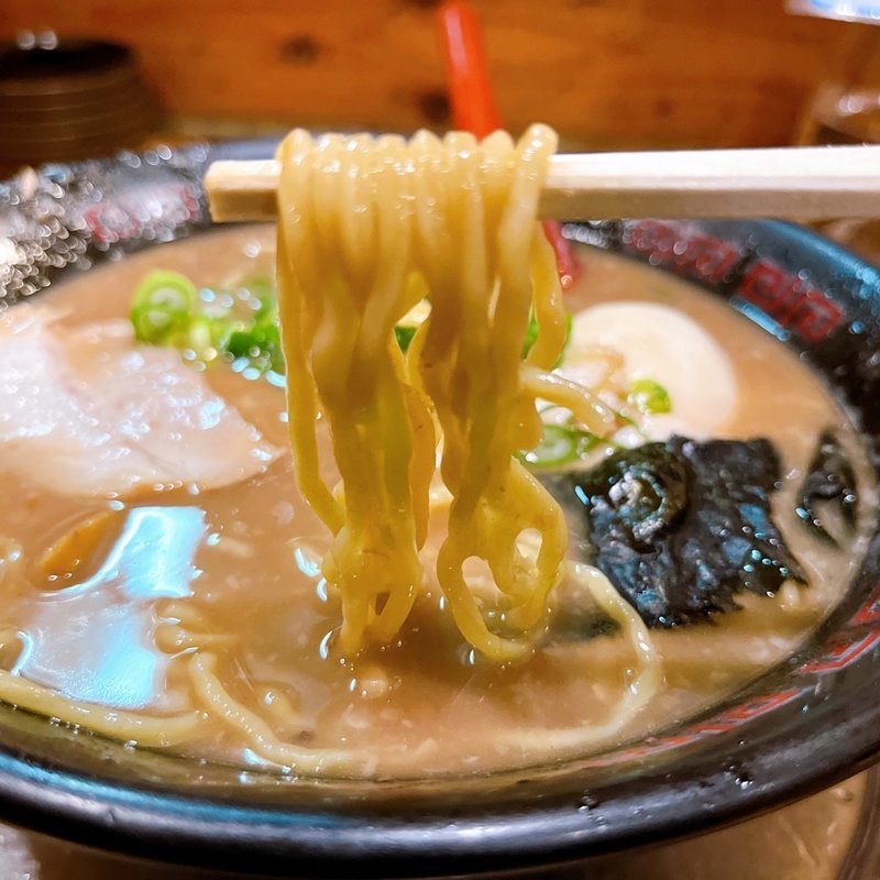とんこつラーメン(無鉄砲 本店 （むてっぽう）)