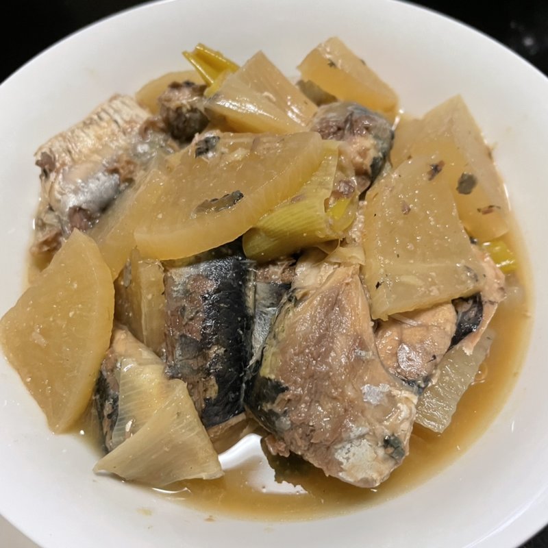 イワシ味噌煮(自宅)