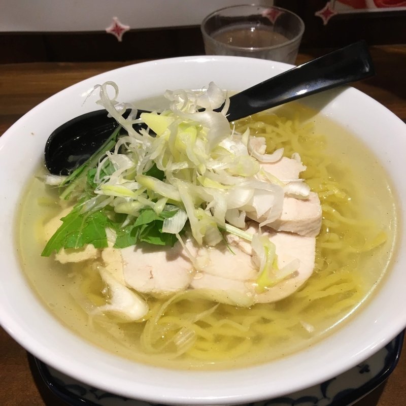 鶏塩ラーメン(限定)(ラーメン　チャアヤ)