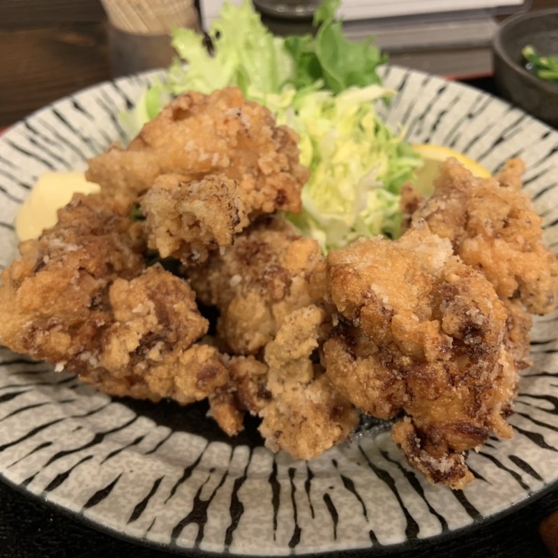 大山鷄からあげ定食(肴屋 繋)