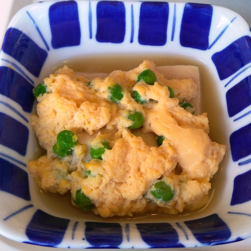 高野豆腐玉子とじ(鶴見浜4丁目食堂 （まいどおおきに食堂）)