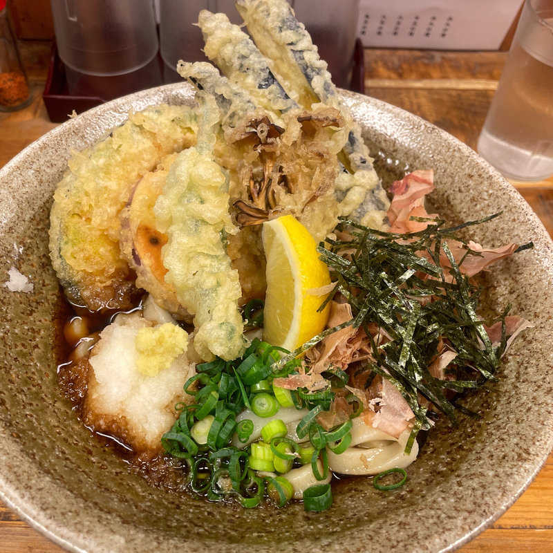 野菜天ぶっかけ(ゆうすけ)