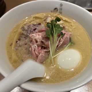 濃厚白湯特製金目鯛らぁ麺(らぁ麺　鳳仙花)