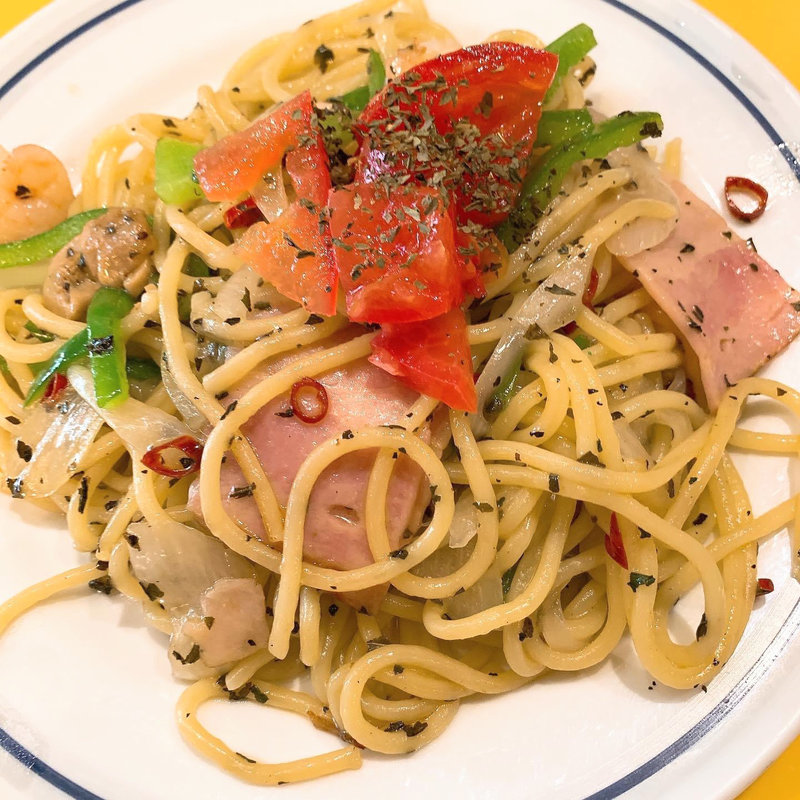 醤油バジリコ(関谷スパゲティ )