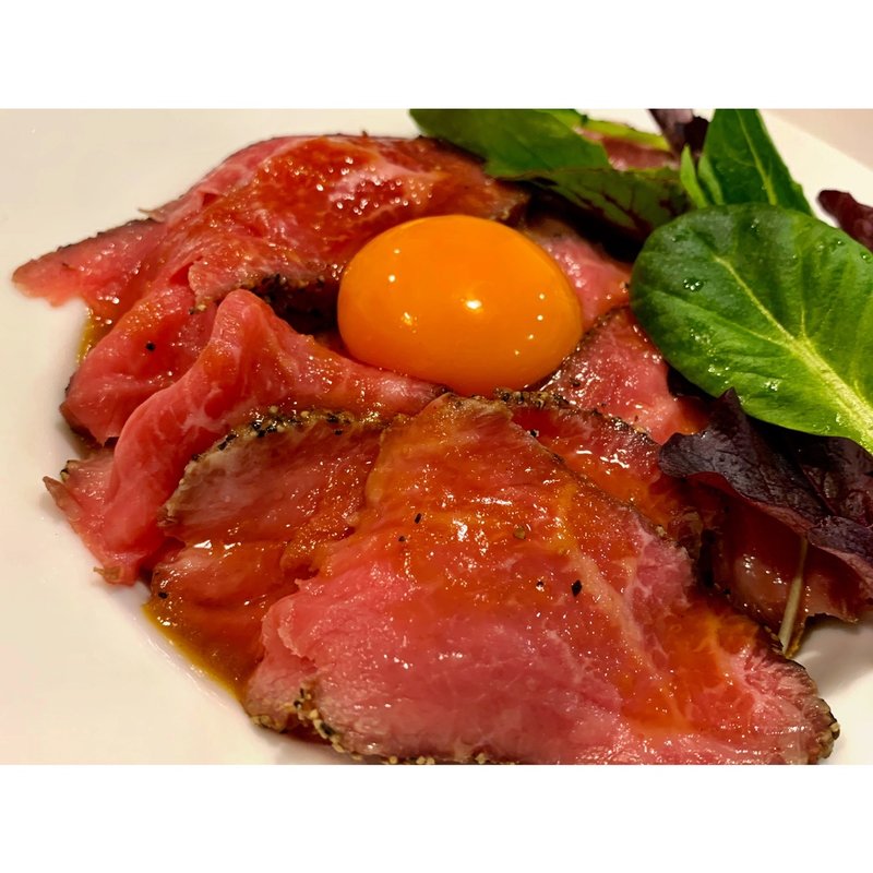 本日のおすすめ　ローストビーフ丼(おうちごはん わりかん)