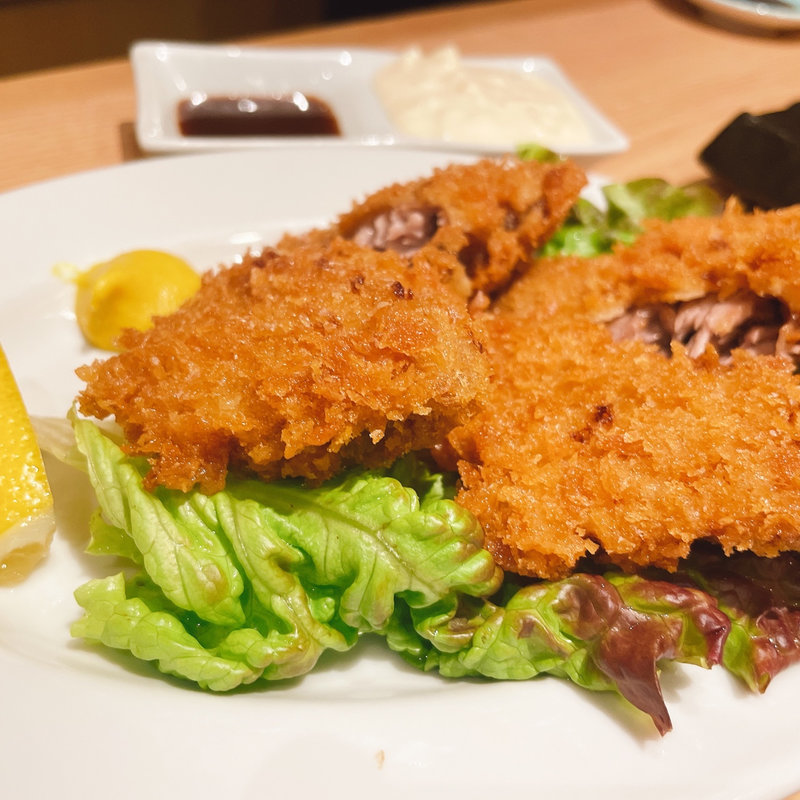 本マグロのほほ肉のカツ(鮪のシマハラ)