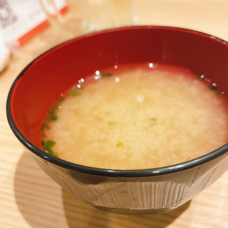 みそ汁(鮪のシマハラ)