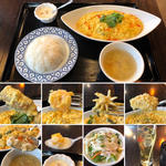 魚介の玉子炒め