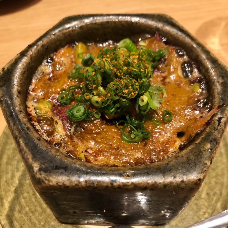 ホタルイカワタ焼き(魚菜由良　雑魚亭)