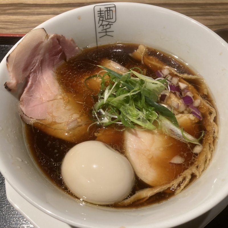 京鴨そば(中華そば専門店 麺笑)
