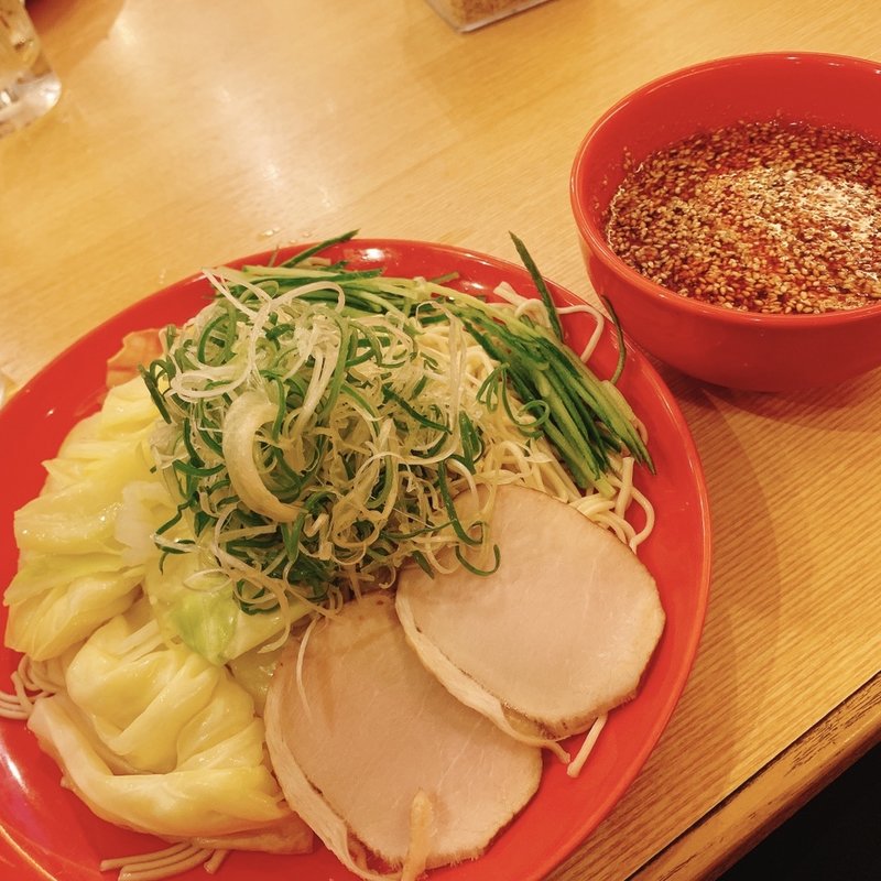広島つけ麺 並 しょうゆダレ(ばくだん屋 エキシティー店)