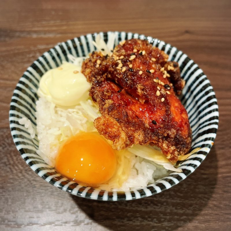 唐揚げめし(打ち立て中華そば 伊蔵八)