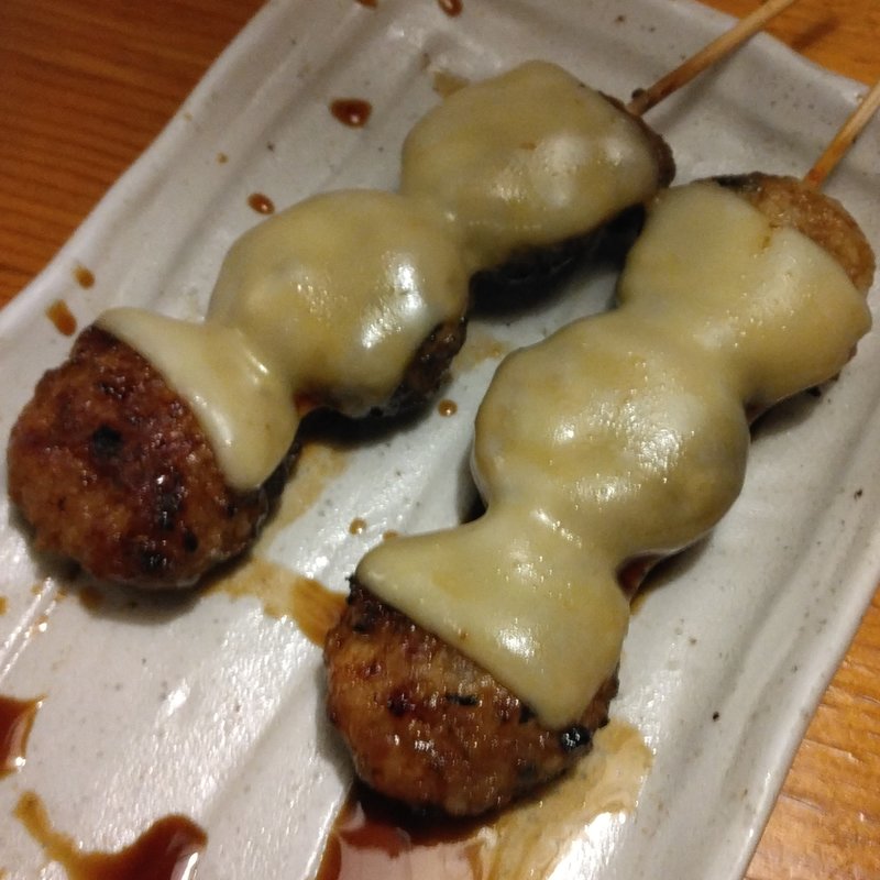 つくねチーズ焼き(鳥貴族 鹿島田店)