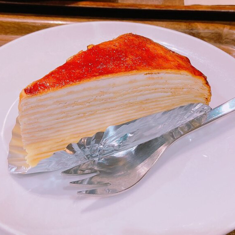 ミルクレープ(上島珈琲店 MARK IS みなとみらい店)