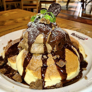 チョコレートパンケーキ(Hawaiian Cafe＆Restaurant Merengue みなとみらい店)